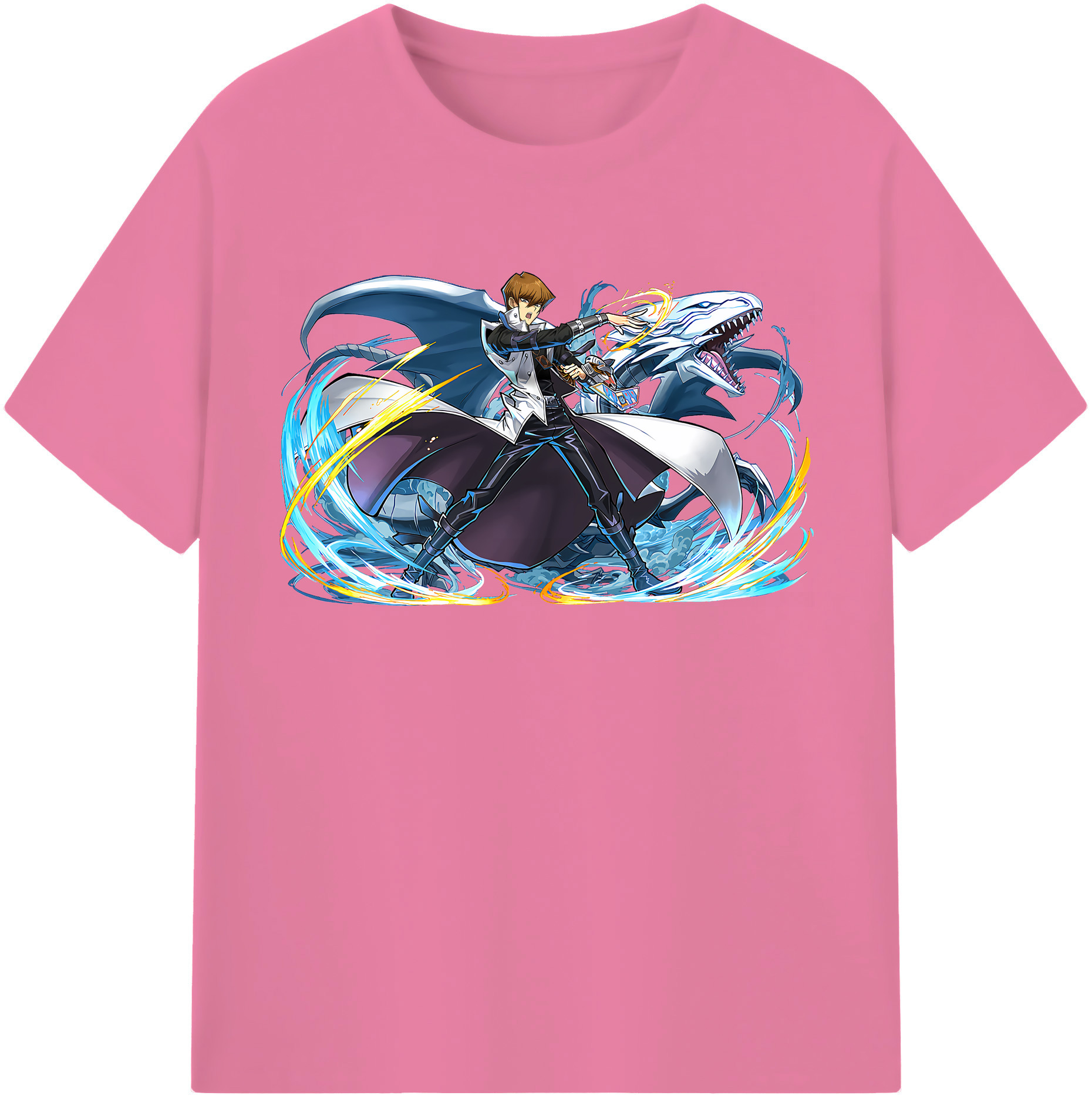 （画像用） 遊☆戯☆王 Yu-Gi-Oh! 綿100％半袖Tシャツ（フロントプリント）